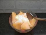 Muskan melon with malai