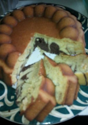 Foto resep Bolu tape marmer murah