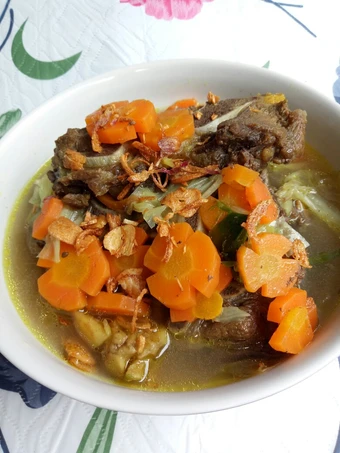 Langkah Gampang Menyiapkan Resep Sop Tulang Sapi Seger yang Menggugah Selera Anti Ribet, Bisa Manjain Lidah
