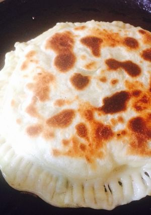 A picture of Cheese chilli paratha.