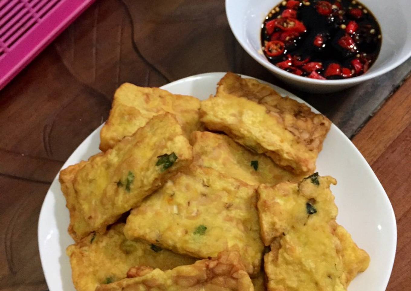 Tempe Mendoan Sambel Kecap