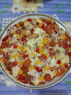 Foto resep 🍕Pizza Panggang Tanpa Oven Anti Gagal🥘