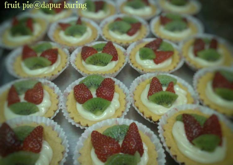 Resep Fruit pie yang Lezat