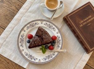 Une photo de 💚 Gâteau au chocolat fondant, peu sucré