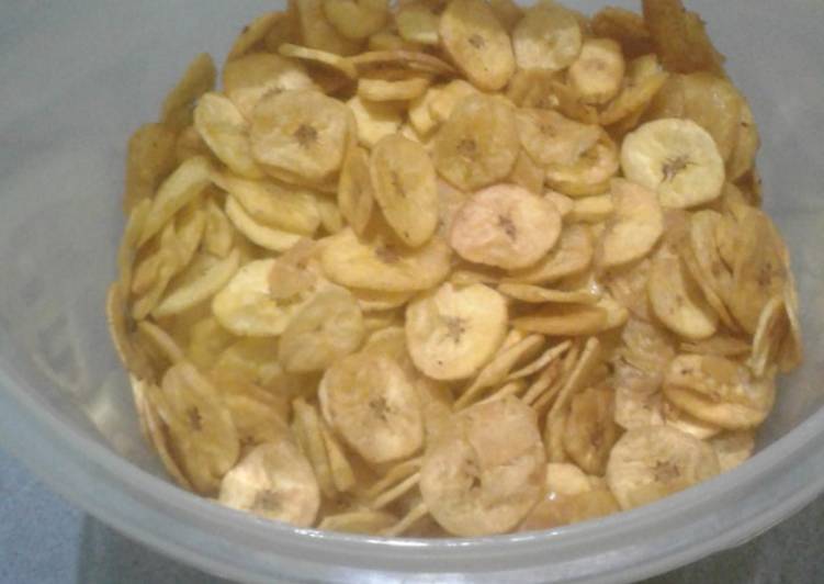 Keripik pisang gurih