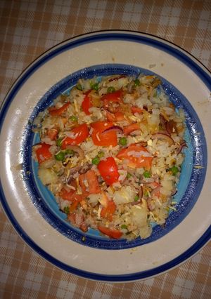 Una foto de Ensalada feliz