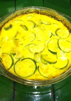 Una foto de Gratín de papas con calabacitas