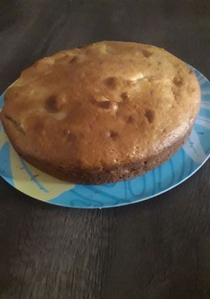 Una foto de Bizcochuelo de manzanas