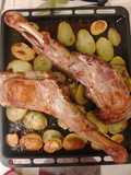 Paletilla de cordero al horno