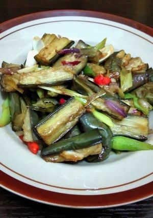 Foto resep Terong kecap asin