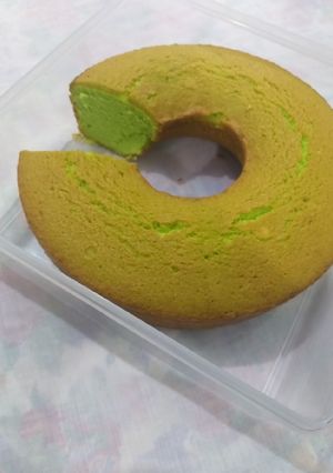 Foto resep Bolu Pandan Santan Lembut Panggang