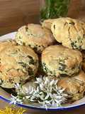 Wild Garlic Scones (GF, VG)