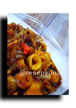 Foto resep Cumi Saos Tiram Pedas