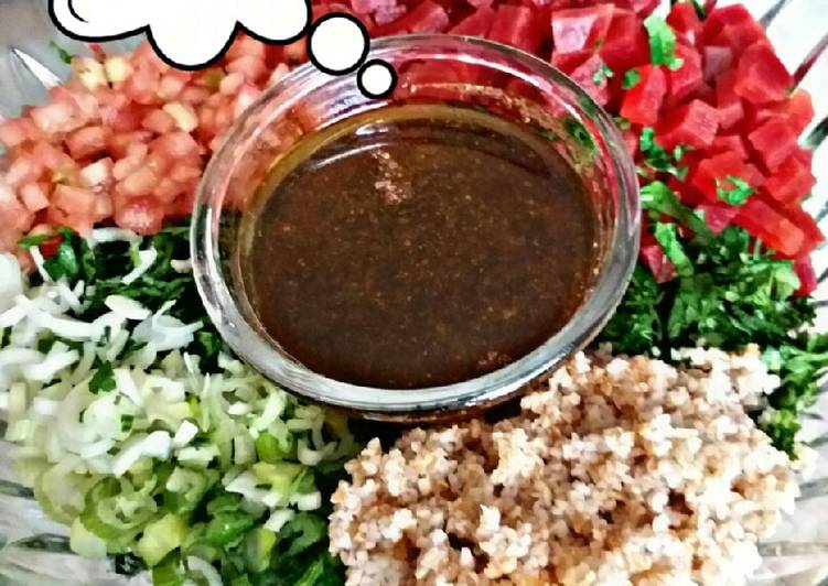 Langkah Mudah untuk Membuat Salad tabulla, Lezat Sekali