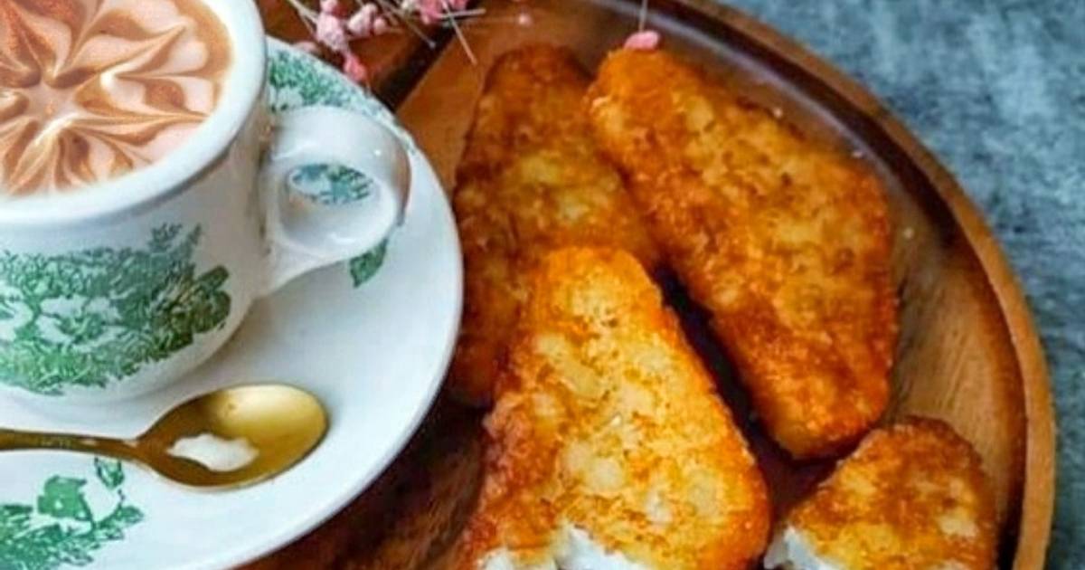 Resipi Hash Browns Cheesy Oleh Ahlia Syed Firdaus Cookpad