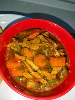 A picture of Chicken sauce.