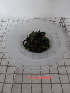 Foto di Linguine al nero di seppia
