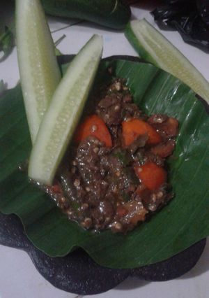Foto resep Sambal terasi tomat mentah