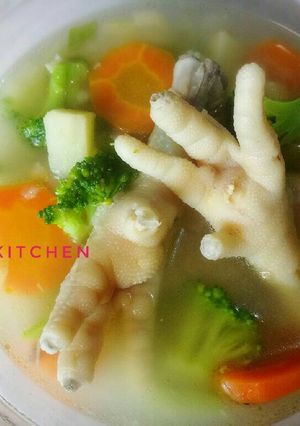 Foto resep Sup ceker ayam