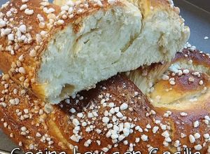 Foto principal de Trenza brioche con azúcar perlado