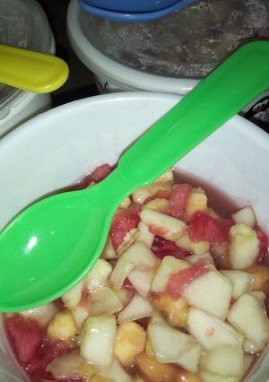 A picture of Fruit salad.