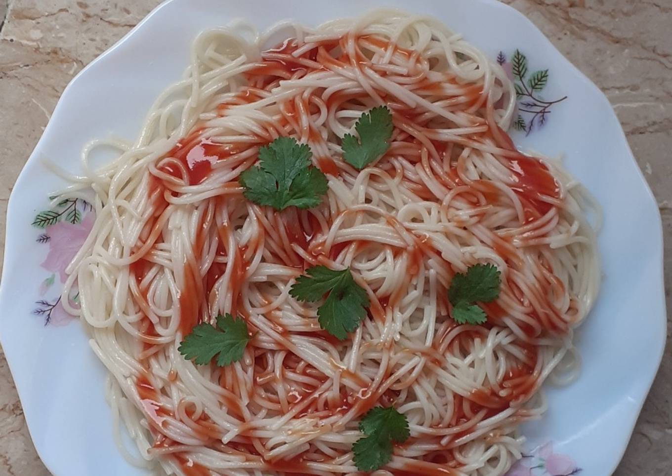 Vegetable spaghetti