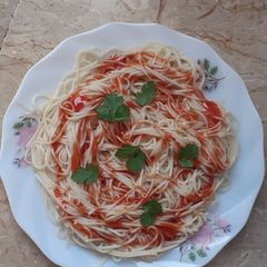 A picture of Vegetable spaghetti.