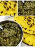 Saag or makki ki roti
