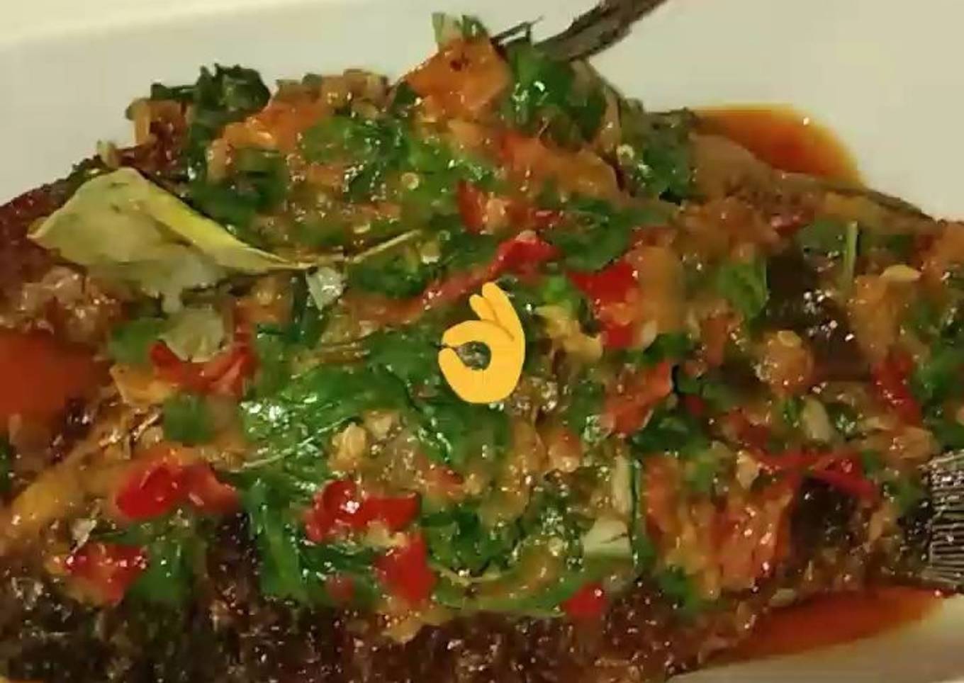 Ikan mas rica rica