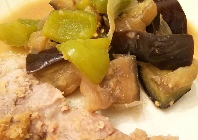 Simple Way to Make Favorite Aubere and Pepper Miso Stir Fry