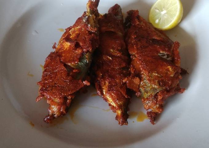 Recipe of Homemade Bangda(mackerel)fry