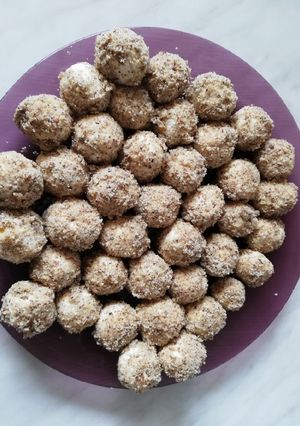 Túró gombóc diétásan főzés nélkül recept fotója