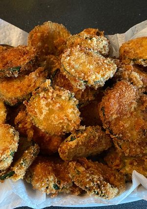 Une photo de Beignets de courgettes pour l’apéro