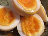 soy marinated eggs