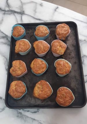 Une photo de Muffins salés jambon/olives