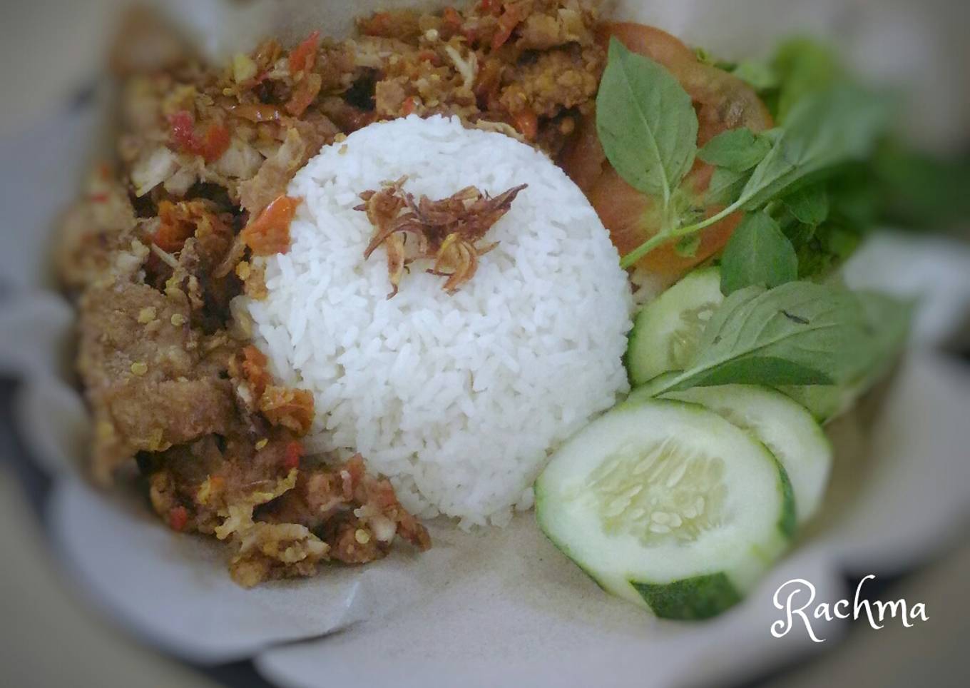 Ayam Geprek Sambal Bawang