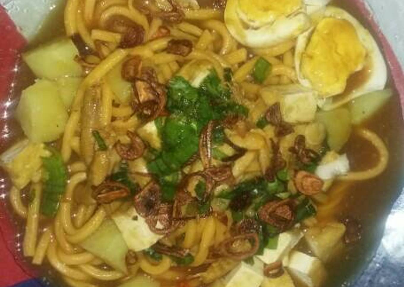Mie rebus medan