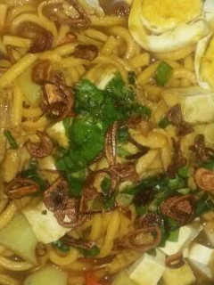 Foto resep Mie rebus medan
