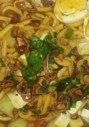 Foto resep Mie rebus medan