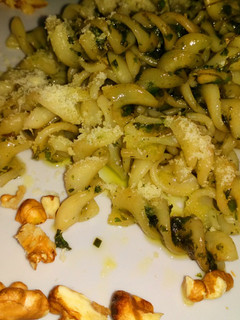 Una foto de Fusilli al pesto