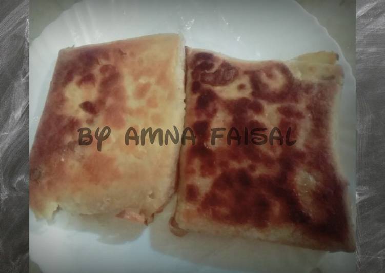 Simple Way to Make Homemade Envelop paratha breakfast