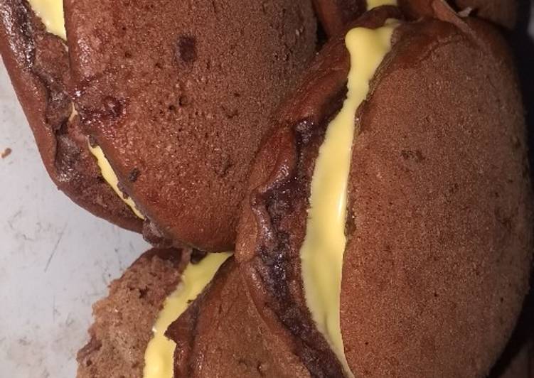 Dorayaki coklat simpel enak