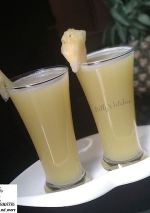 A picture of Pineapple🍍 Juice.