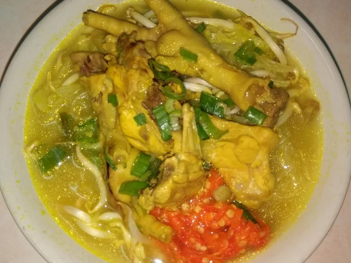 Langkah Mudah untuk Menyiapkan Resep SOTO AYAM CEKER ALA RUMAHAN🐔🐔🐔🐔 yang Menggugah Selera Anti Ribet, Mantap