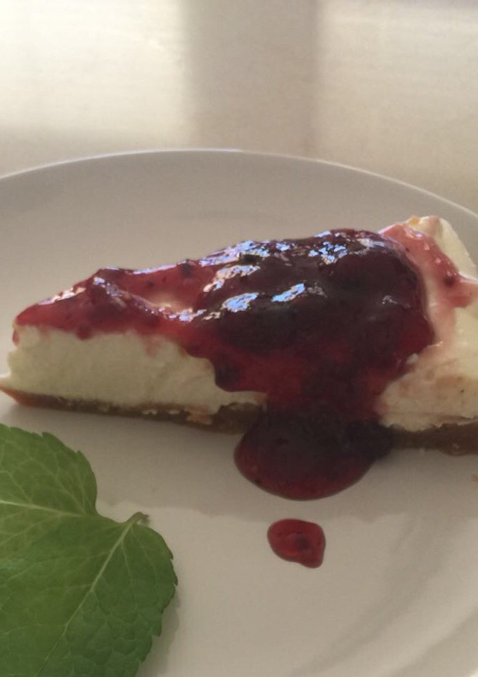 Una foto de Pastel de queso