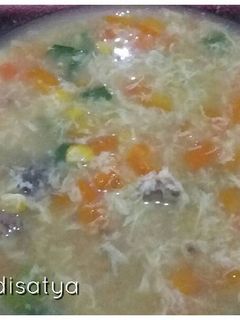 Foto resep Sup Ayam Jagung Telur