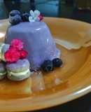 Mousse de piloncillo y glaseado espejo