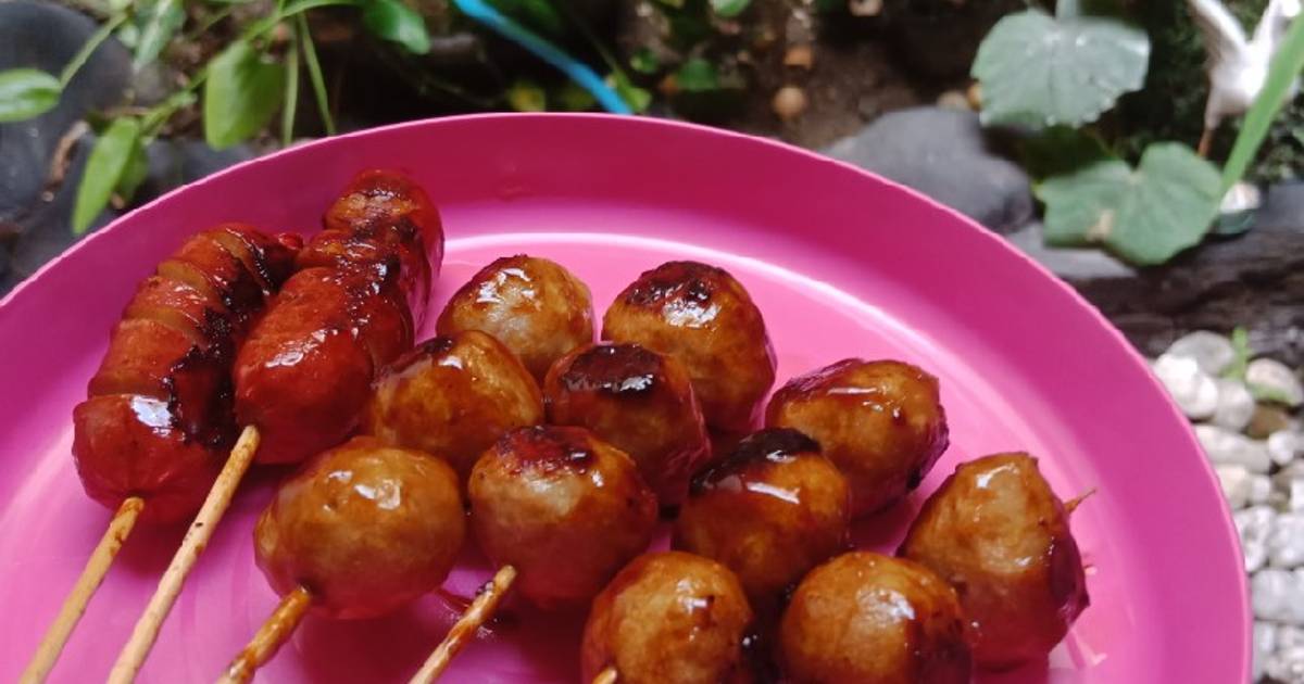 Resep Bakso Dan Sosis Bakar Oleh Mamak Malas Ribet Cookpad