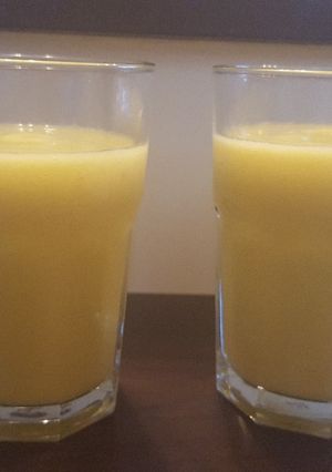 Sunrise smoothie (cukormentes) recept fotója