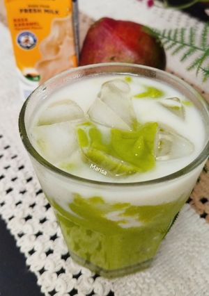 Foto resep Es Alpukat Karamel=Rasa Durian